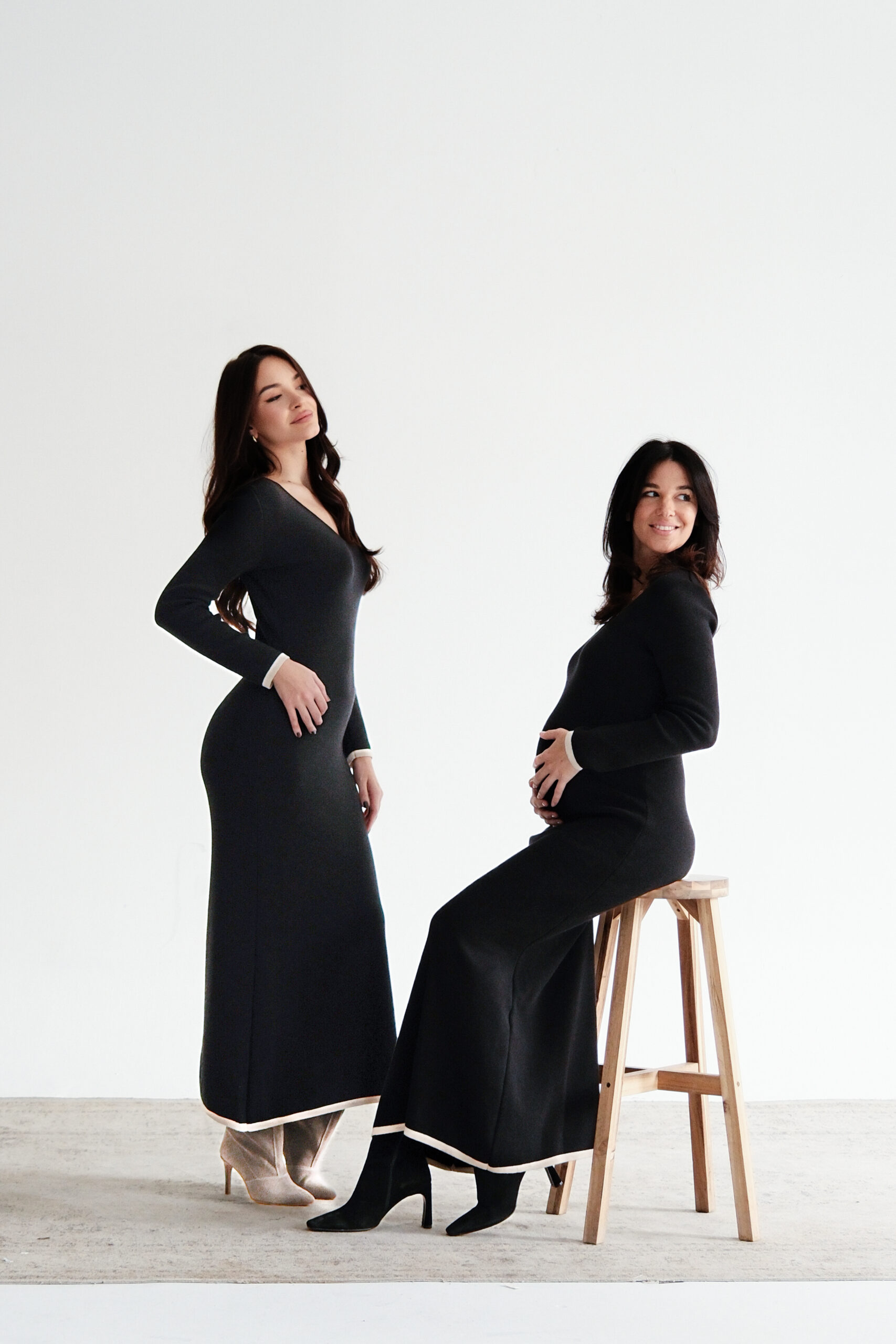 Cotton Knit Dress - Slika 8