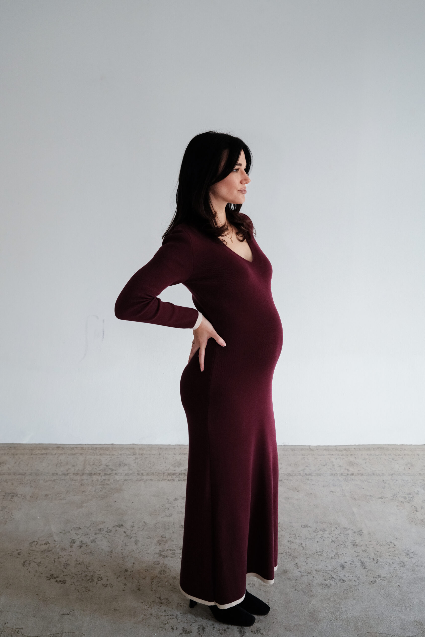 Cotton Knit Dress - Slika 5